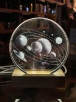 قاعده اضاءة خشب