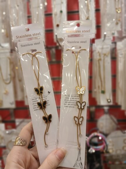 سلسله ستانلس ستيل فراشات