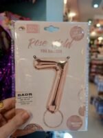 ⁦بلالين هيليوم ارقام لون روز جولد⁩ - الصورة ⁦8⁩